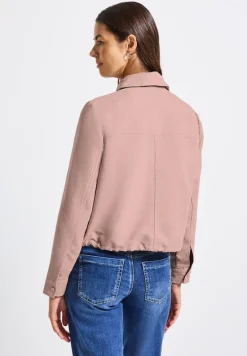 Street One Jacken*Cordjacke mit Zipper faded rose