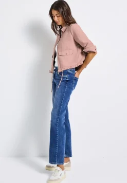 Street One Jacken*Cordjacke mit Zipper faded rose