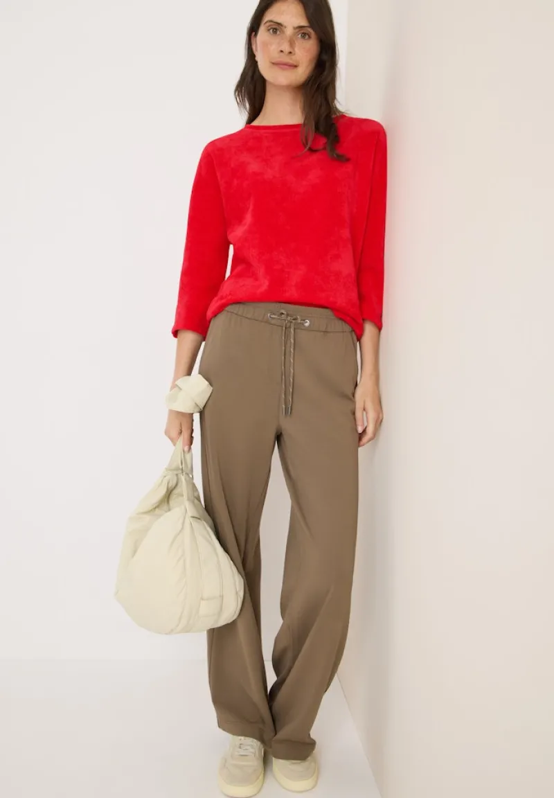 Cecil Shirts*Cordshirt Fiery Red