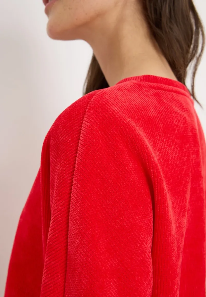 Cecil Shirts*Cordshirt Fiery Red