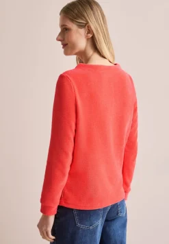 Cecil Shirts*Cord-Shirt juicy orange