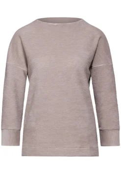 Street One Shirts*Cordshirt light mocha beige