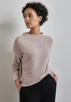 Street One Shirts*Cordshirt light mocha beige