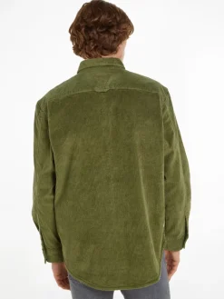 Tommy Hilfiger Hemden*CORDUROY SOLID OVERSHIRT putting green