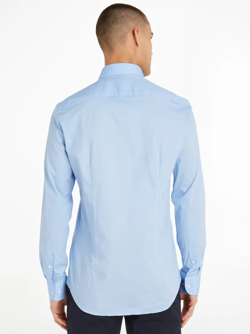 Tommy Hilfiger Hemden|Big Boys*CORE CL FLEX POPLIN SF SHIRT custom color light blue
