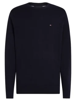 Tommy Hilfiger Pullover & Sweatshirts|Big Boys*CORE ESSENTIAL COTTON CREW NECK desert sky