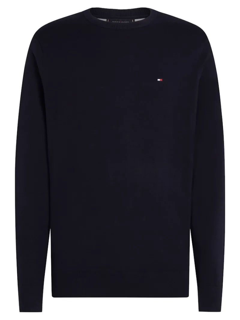 Tommy Hilfiger Pullover & Sweatshirts|Big Boys*CORE ESSENTIAL COTTON CREW NECK desert sky