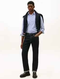 Tommy Hilfiger Hemden*CORE FLEX POP CLASSIC STP SHIRT wedge blue - stripe