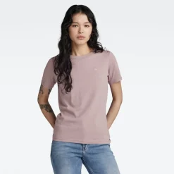 G-star Raw Shirts*Core slim r t wmn lt berry mist