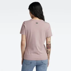 G-star Raw Shirts*Core slim r t wmn lt berry mist