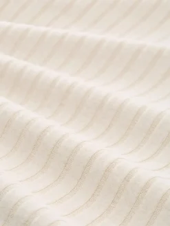 Tom Tailor Shirts*Cosy Langarmshirt mit Stehkragen sand stone beige melange