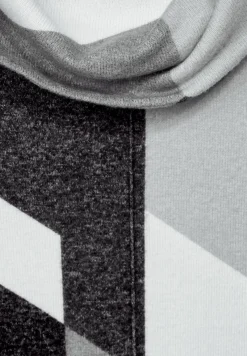 Cecil Shirts*Cosy Shirt mit Print black melange