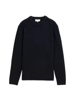 Tom Tailor Pullover & Sweatshirts|Big Boys*Cosy Strickpullover mit Logo-Badge knitted navy melange