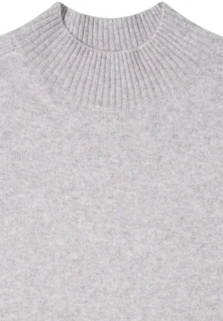Cecil Pullover & Sweatshirts*Cosy Turtleneck Pullover luna grey melange