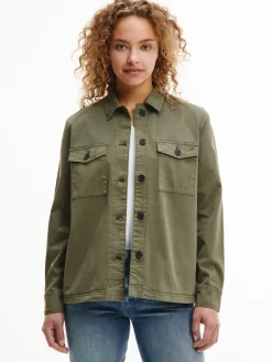 Tommy Hilfiger Jacken*COTTON BLEND SHACKET rocky mountain