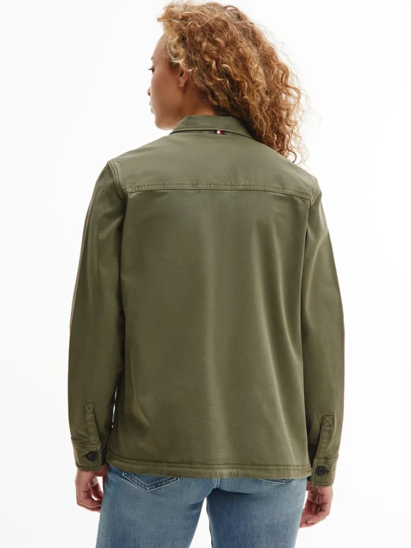 Tommy Hilfiger Jacken*COTTON BLEND SHACKET rocky mountain