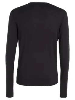 Calvin Klein Pullover & Sweatshirts|Big Boys*COTTON SILK BLEND CN SWEATER ck black