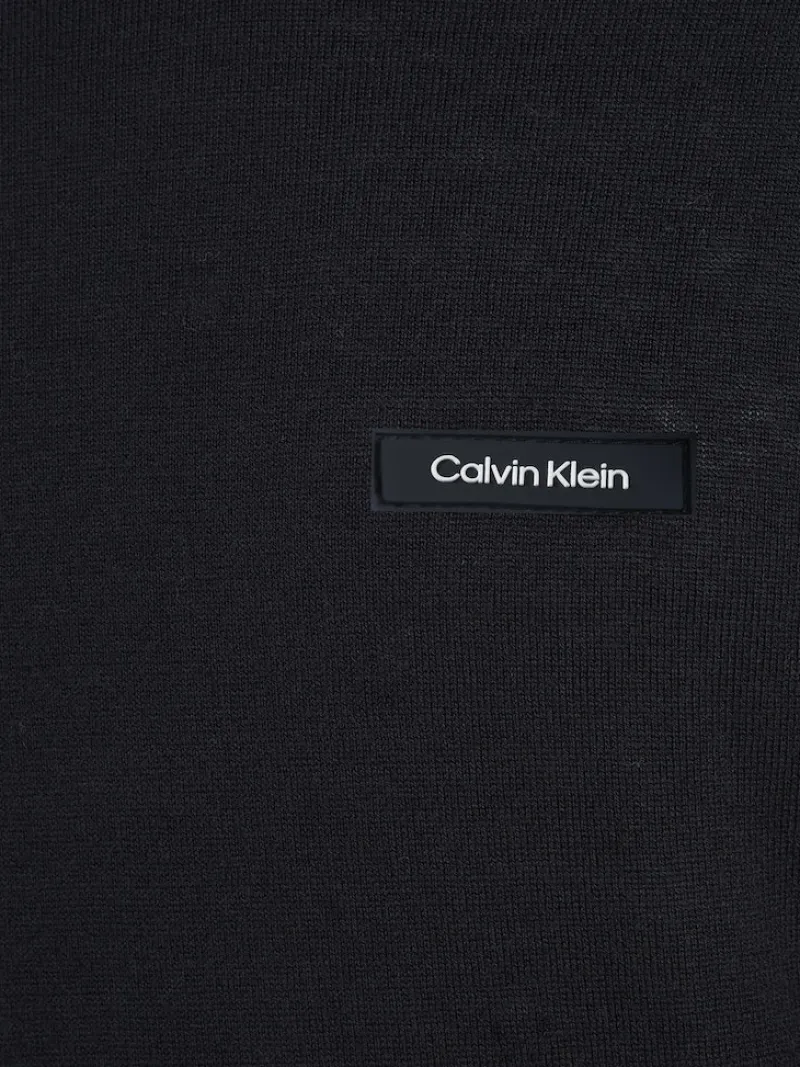 Calvin Klein Pullover & Sweatshirts|Big Boys*COTTON SILK BLEND CN SWEATER ck black