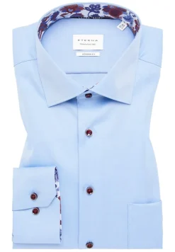 ETERNA Hemden|Big Boys*Cover Shirt Twill Langarm mittelblau