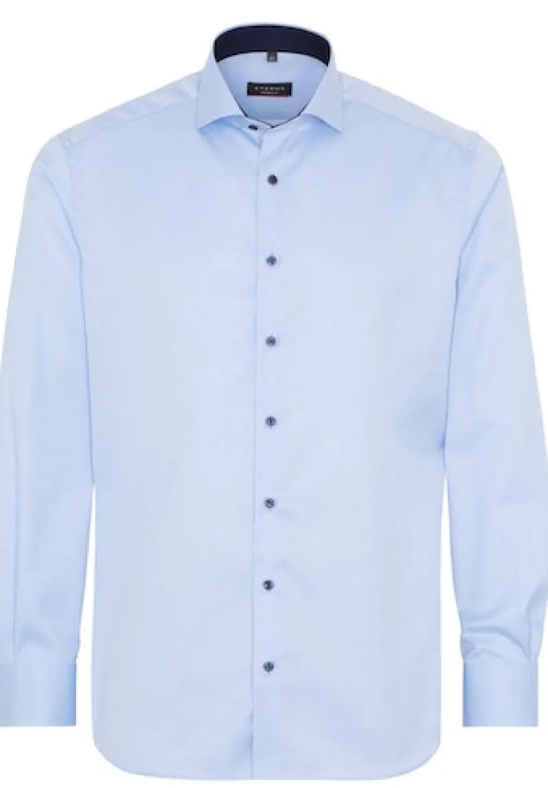 ETERNA Hemden|Big Boys*Cover Shirt Twill Langarm hellblau