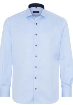 ETERNA Hemden|Big Boys*Cover Shirt Twill Langarm hellblau