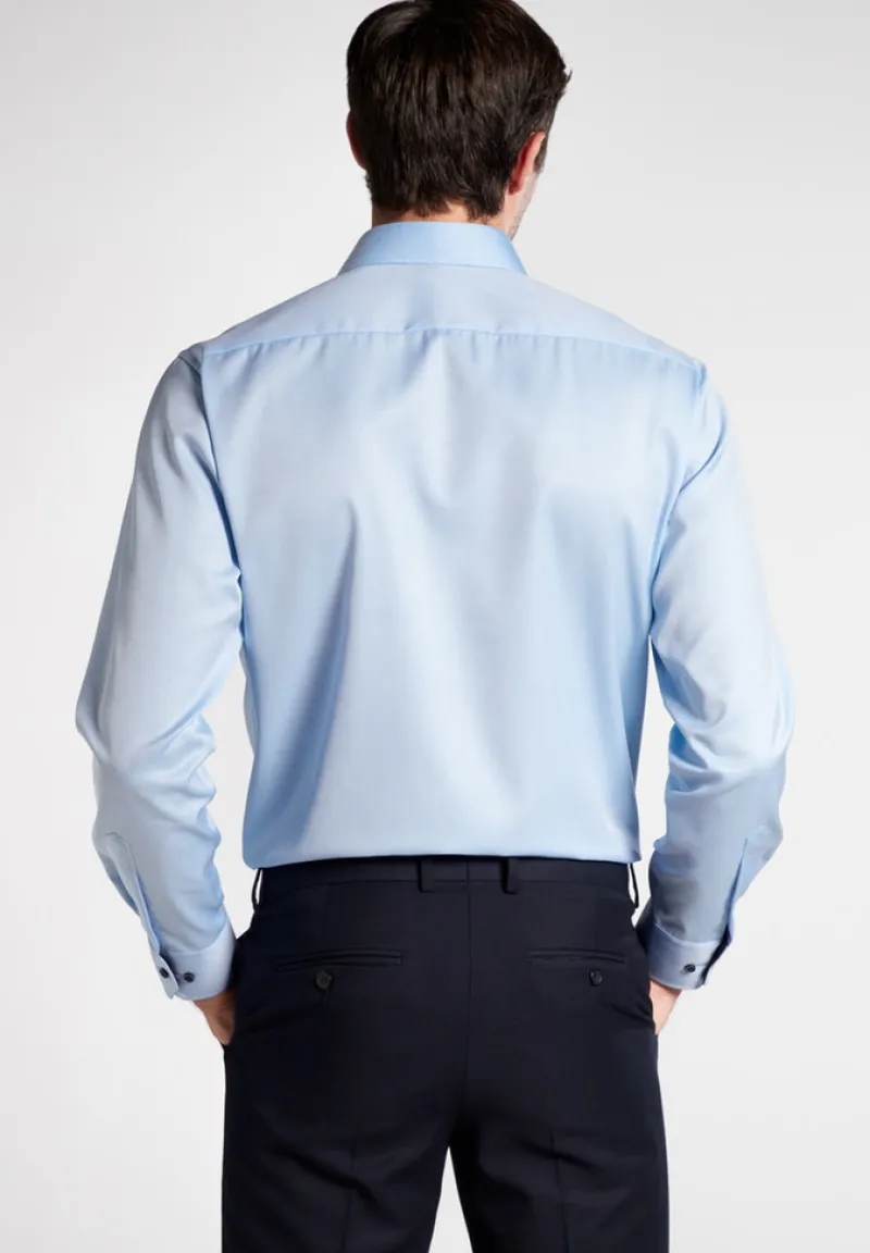 ETERNA Hemden|Big Boys*Cover Shirt Twill Langarm hellblau