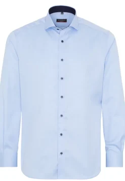 ETERNA Hemden|Big Boys*Cover Shirt Twill Langarm hellblau