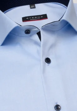 ETERNA Hemden|Big Boys*Cover Shirt Twill Langarm hellblau