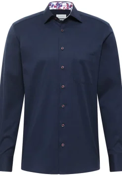 ETERNA Hemden|Big Boys*Cover Shirt Twill Langarm navy