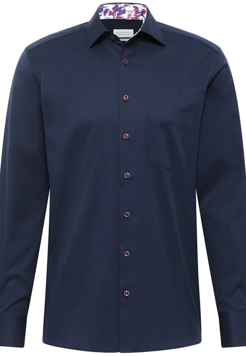 ETERNA Hemden|Big Boys*Cover Shirt Twill Langarm navy