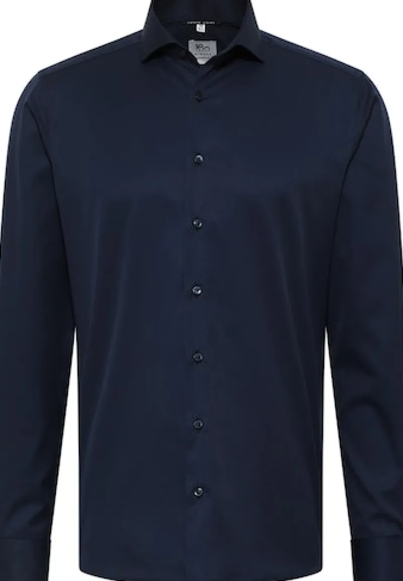 ETERNA Hemden|Big Boys*Cover Shirt Twill Langarm navy