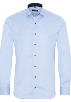 ETERNA Hemden|Big Boys*Cover Shirt Twill Langarm hellblau