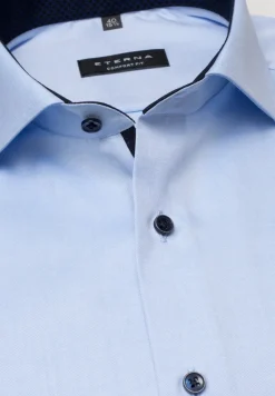 ETERNA Hemden|Big Boys*Cover Shirt Twill super langer Arm (72 cm) hellblau