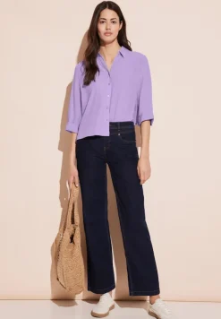 Street One Blusen*Crepe Bluse smell of lavender