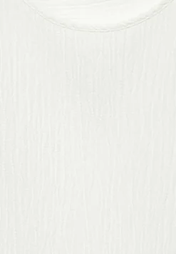 Cecil Blusen*Crepe Knoten Bluse vanilla white