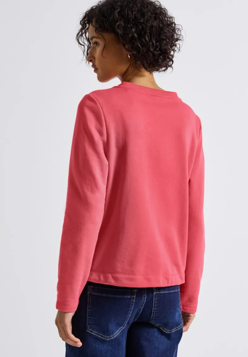Street One Pullover & Sweatshirts*Crewneck Sweatshirt almond coral