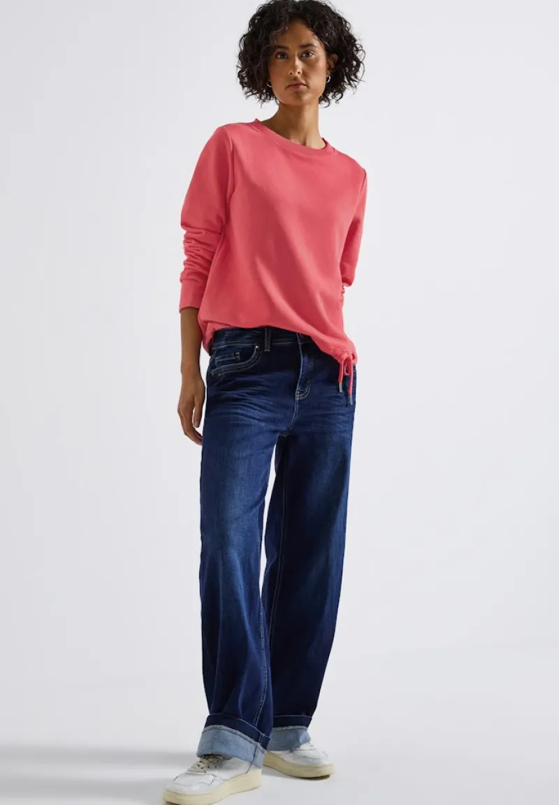 Street One Pullover & Sweatshirts*Crewneck Sweatshirt almond coral