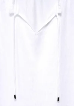 Street One Shirts*Crinkle Blusentop white
