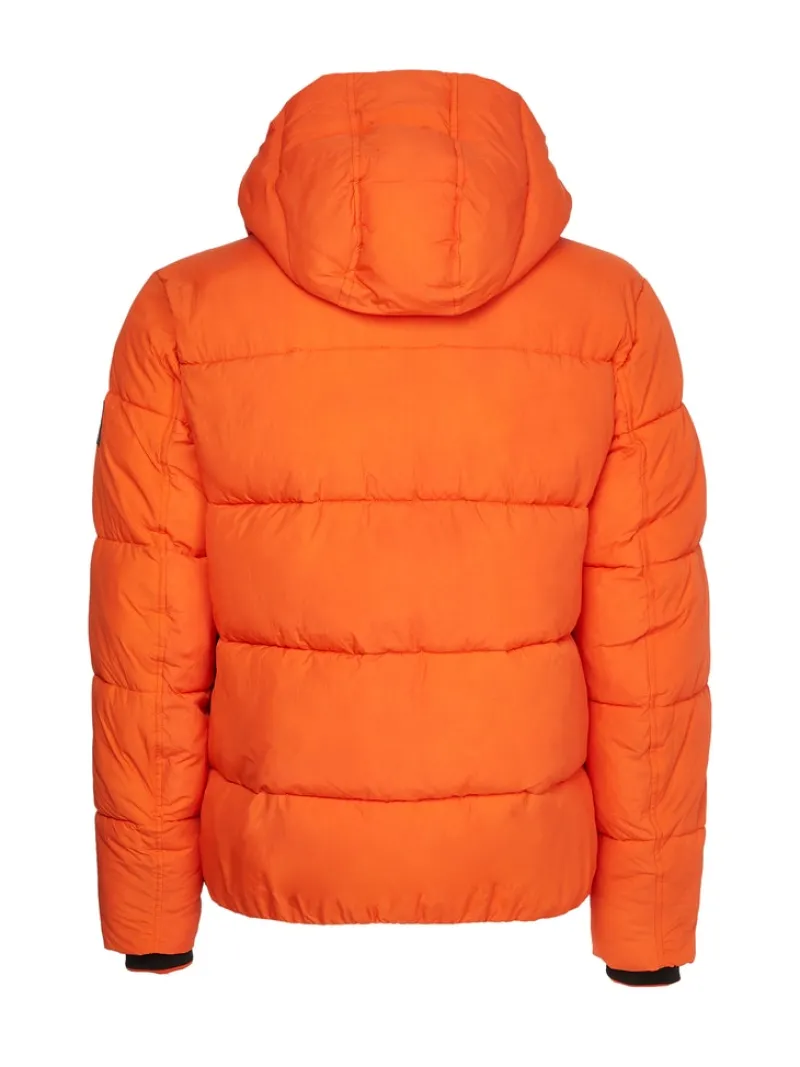 Calvin Klein Jacken*CRINKLE NYLON QUILT JACKET coral orange