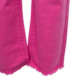 Blue Monkey Hosen*Cropped Mini Flared Jeans pink