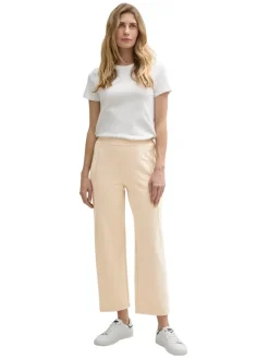 Tom Tailor Hosen*Cropped Straight Leg Hose summer beige