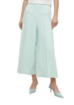 Comma Hosen*Culotte aus Viskosestretch Türkis