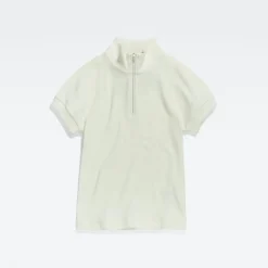 G-star Raw Shirts*Cycling ultra slim zip t wmn lightest sky