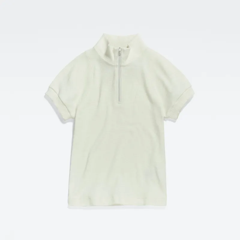 G-star Raw Shirts*Cycling ultra slim zip t wmn lightest sky