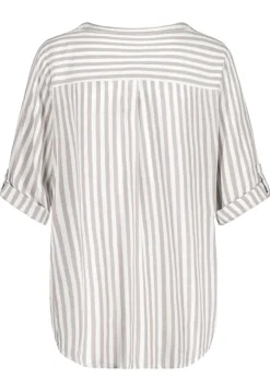 Eight 2 Nine Blusen*D77120AF11117C ash beige - white