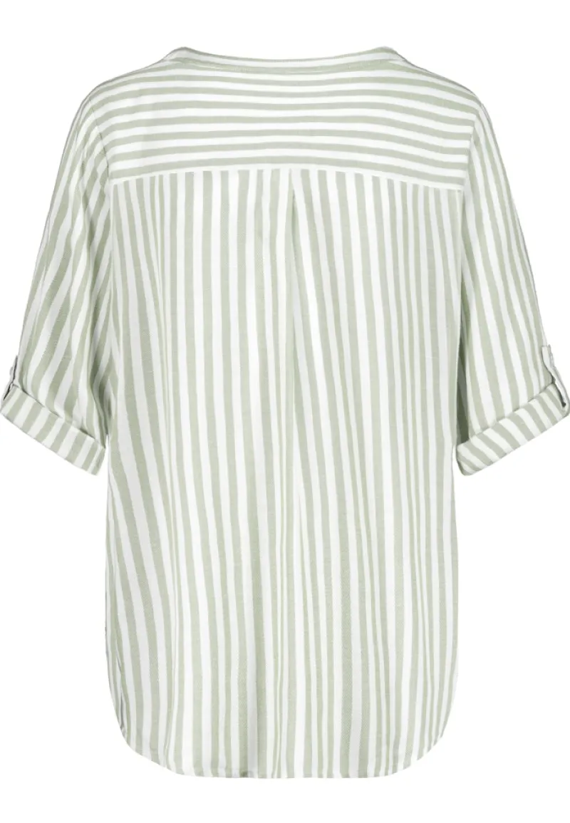 Eight 2 Nine Blusen*D77120AF11117C jadeite green - white