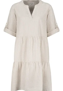 Eight 2 Nine Kleider*D70079AG30424A1 stripes: string beige-offwhite