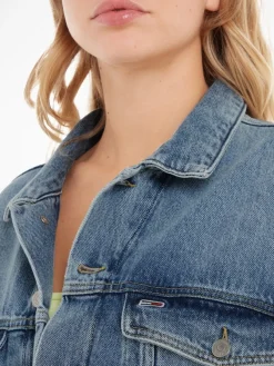 Tommy Jeans Jacken*DAISY OVERSIZED JCKT BG8014 denim light
