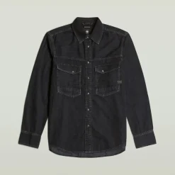G-star Raw Hemden*Dakota slim shirt ls worn in nighttime sky