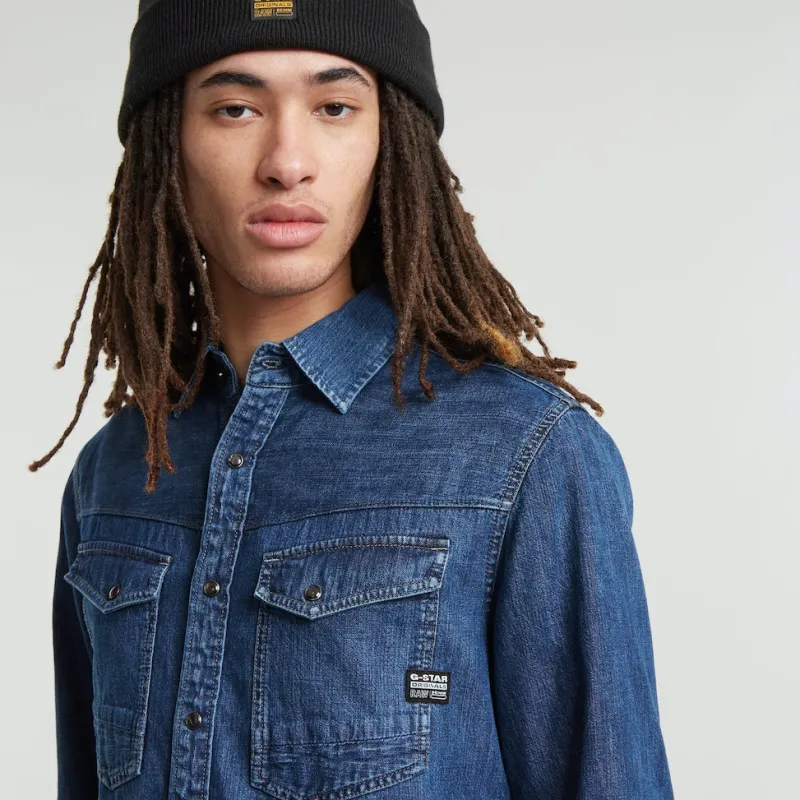 G-star Raw Hemden*Dakota slim shirt ls worn in windward
